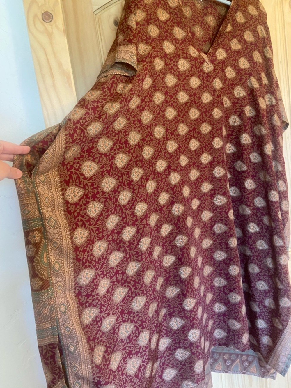 Kantha Bae Crepe Silk Just This Muu free size - Picture 2 of 8